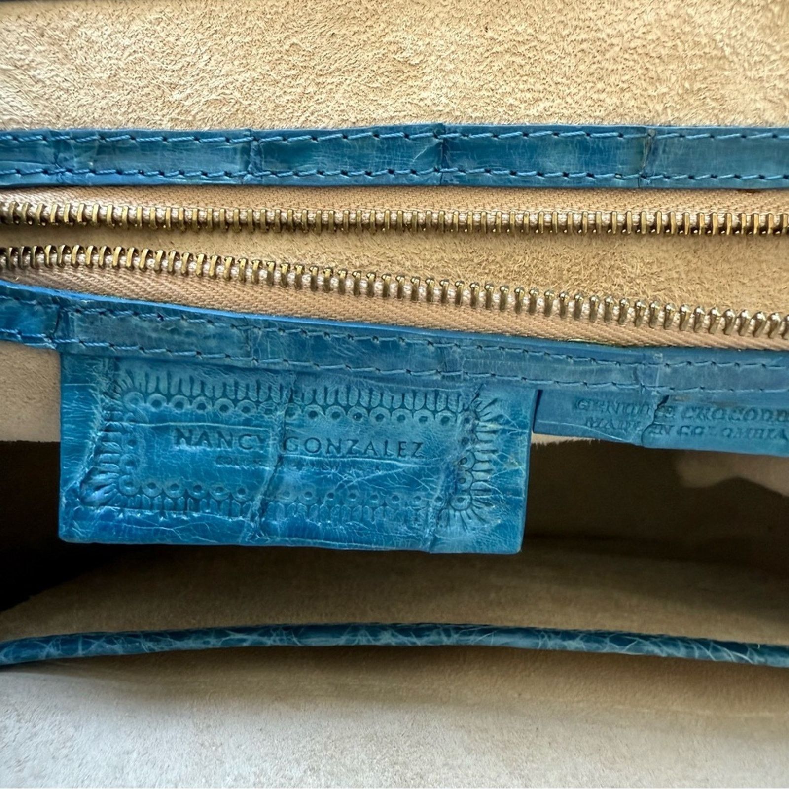 Nancy Gonzalez Nancy Gonzalez Flap Pocket Bag Crocodile Medium Retail 2200$ Size ONE SIZE - 6 Thumbnail