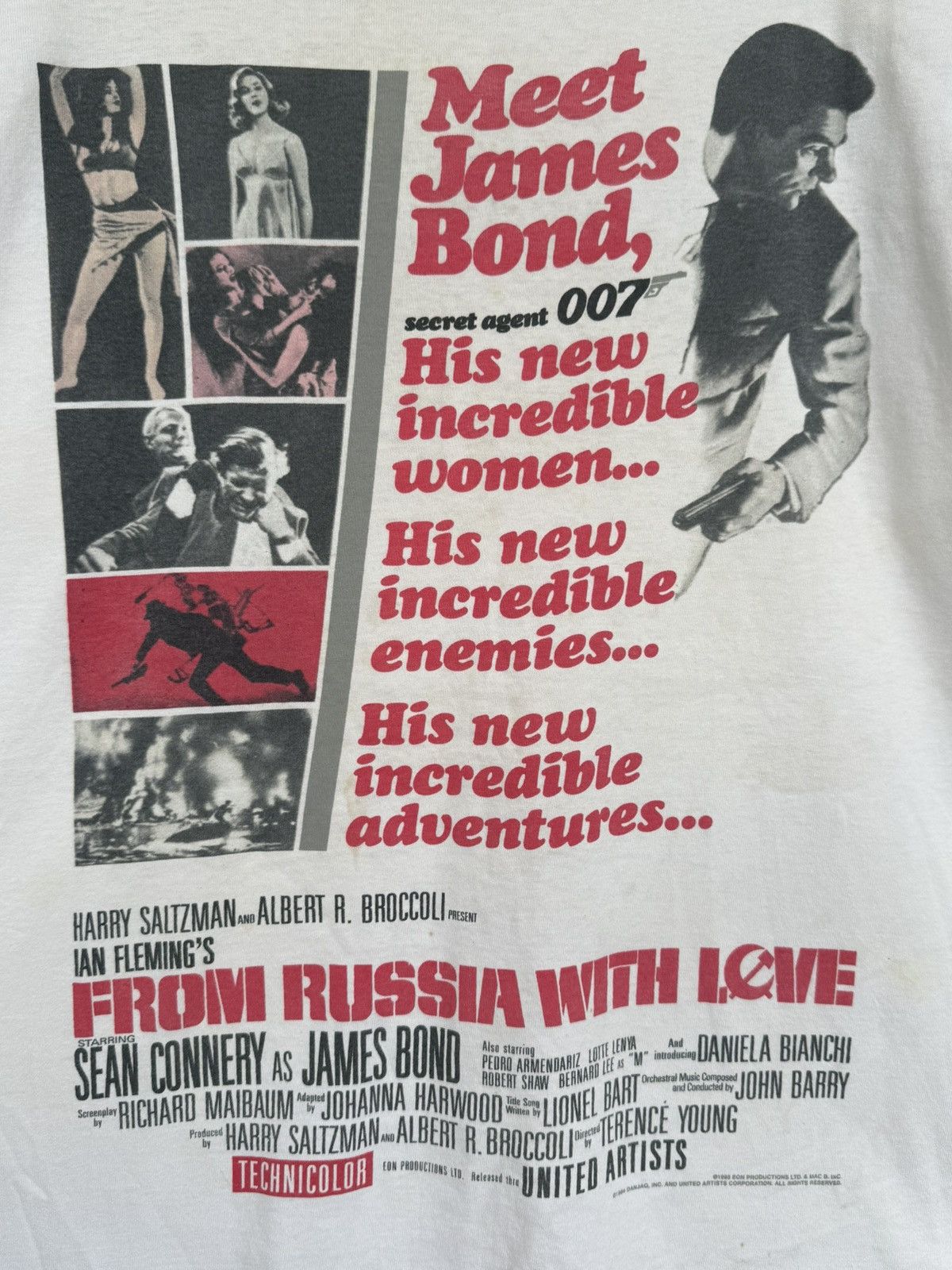 🔥Rare🔥Vintage 1995s Meet James Bond Secret agent 007