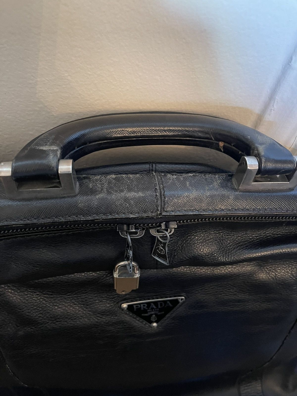 Prada Vintage Prada Suitcase Luggage Size ONE SIZE - 5 Thumbnail