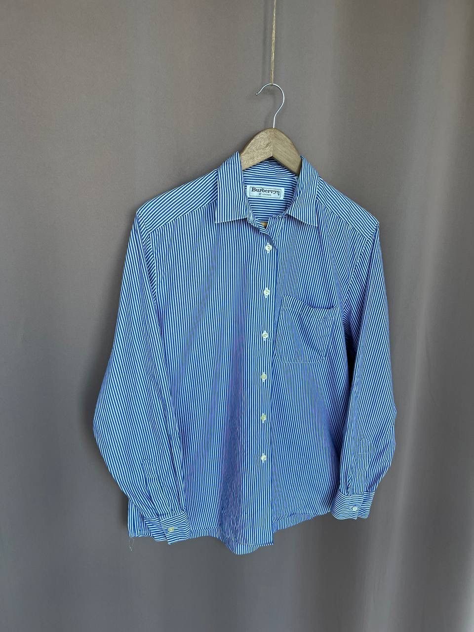 Burberry Burberrys Vintage Striped Button Shirt Mens Size 44 or M Size US M / EU 48-50 / 2 - 5 Thumbnail