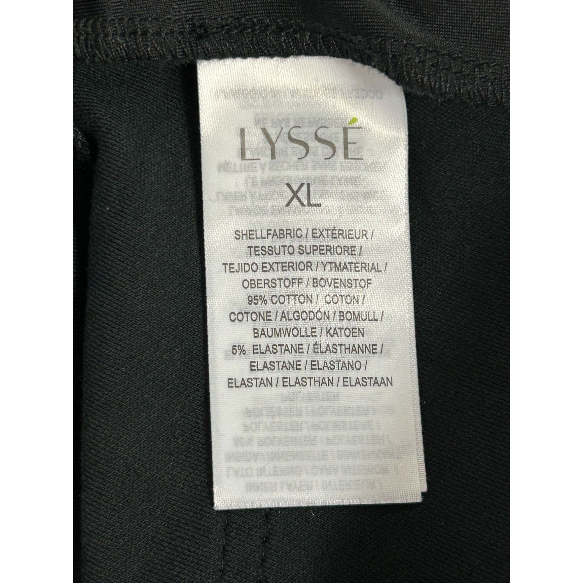 Other Lyssé Metallic Coated Baby Boot Knit Denim in Metallic Coco Size 38" / US 16 / IT 52 - 12 Thumbnail
