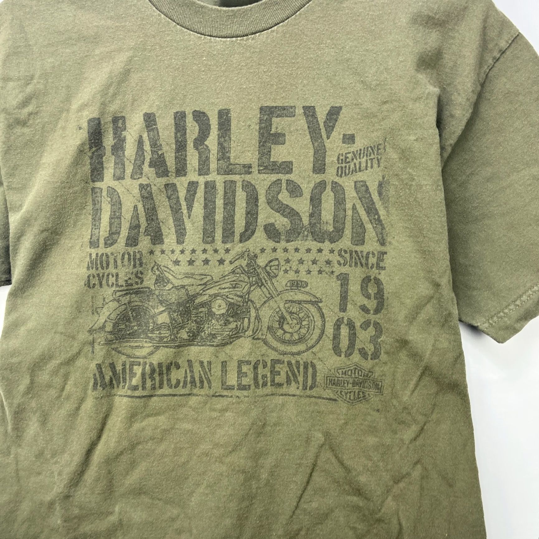 Harley Davidson Vintage Harley-Davidson Florida Motorcycle T-Shirt Large Green User: Vintage Harley-Davidson Florida Motorcycle T-Shirt Large Green Size US L / EU 52-54 / 3 - 5 Thumbnail