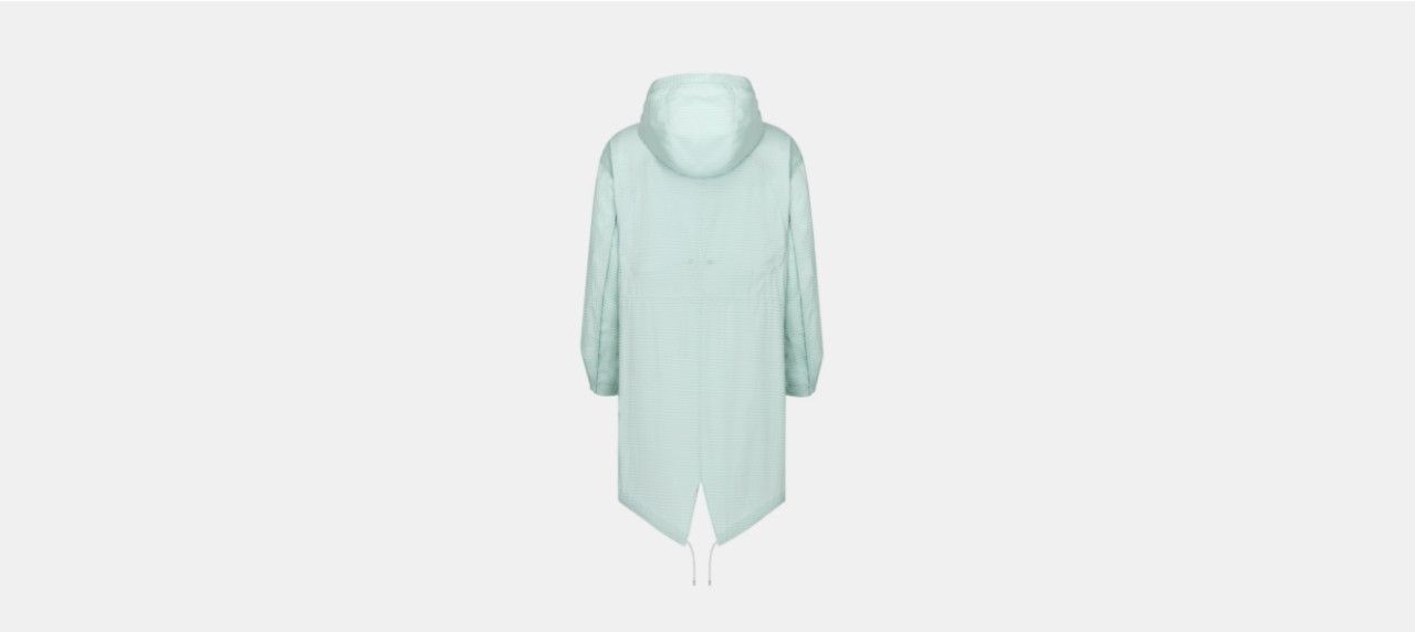 Dior o1w1db10824 Foldable Parka in Sea Green Size US L / EU 52-54 / 3 - 2 Thumbnail
