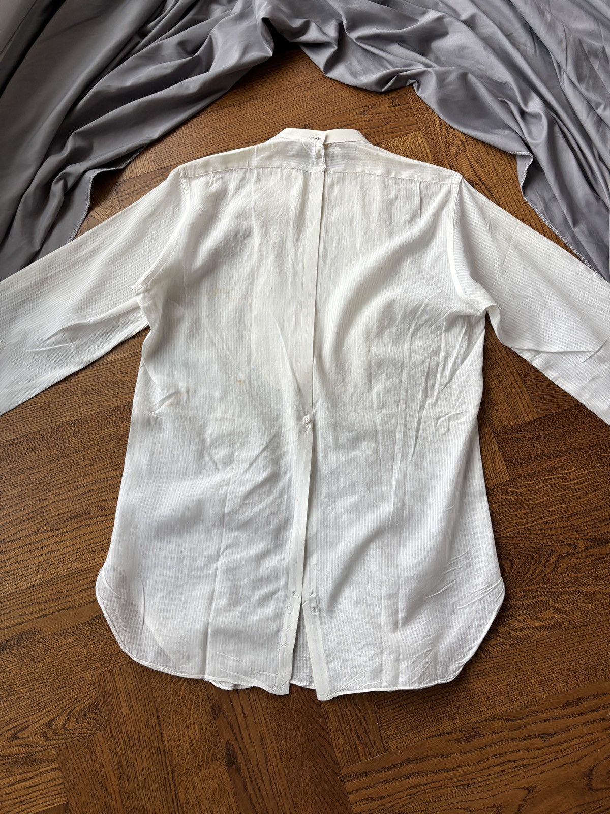 Arrow × Vintage 1940s Bib Front Back Button Dress Shirt Vintage Arrow Size US S / EU 44-46 / 1 - 3 Thumbnail