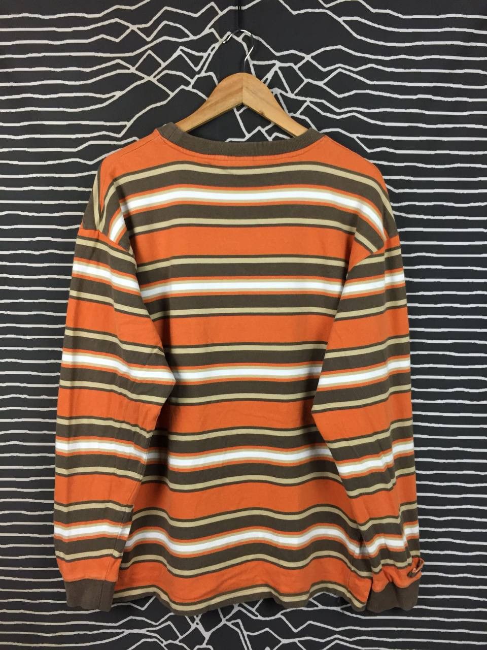 LRG Vtg LRG Lifted Research Group Roots People Striped Tee Size US XL / EU 56 / 4 - 6 Thumbnail