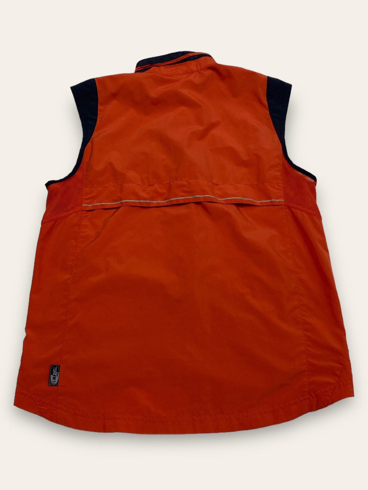 Adidas 2000 Vintage ADIDAS Orange Superlight Hiking Vest Reflective Size US S / EU 44-46 / 1 - 9 Thumbnail