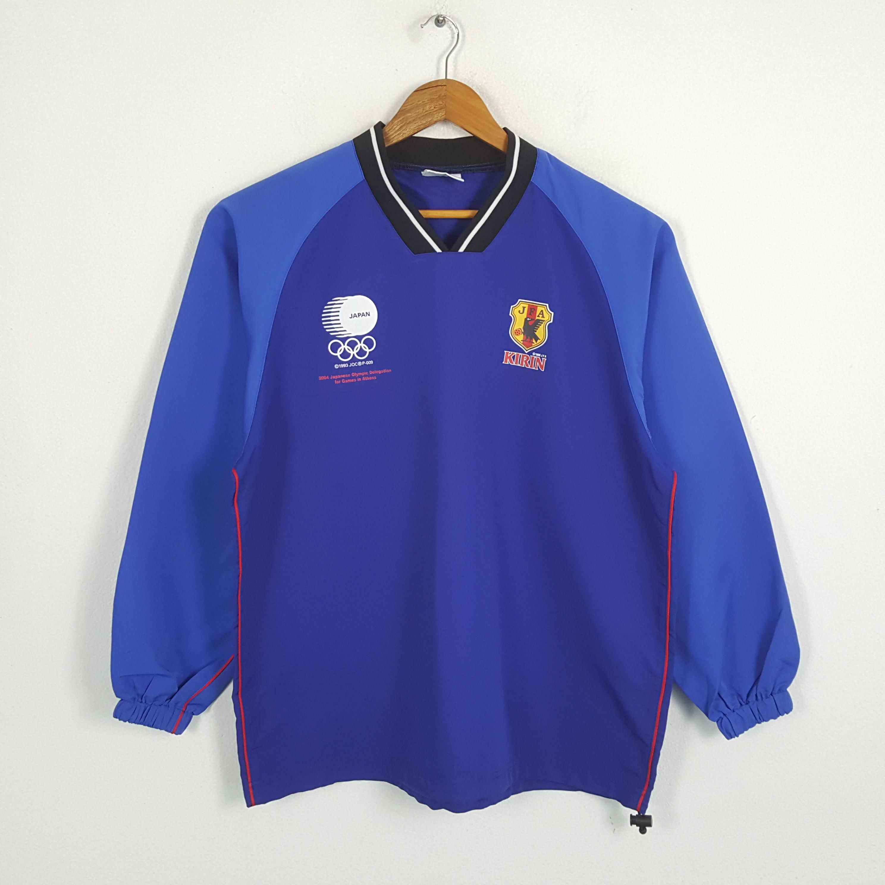 Japanese Brand × Vintage Vintage JAPAN FOOTBALL Japanese Sportswear Sweatshirts Size US L / EU 52-54 / 3 - 1 Thumbnail