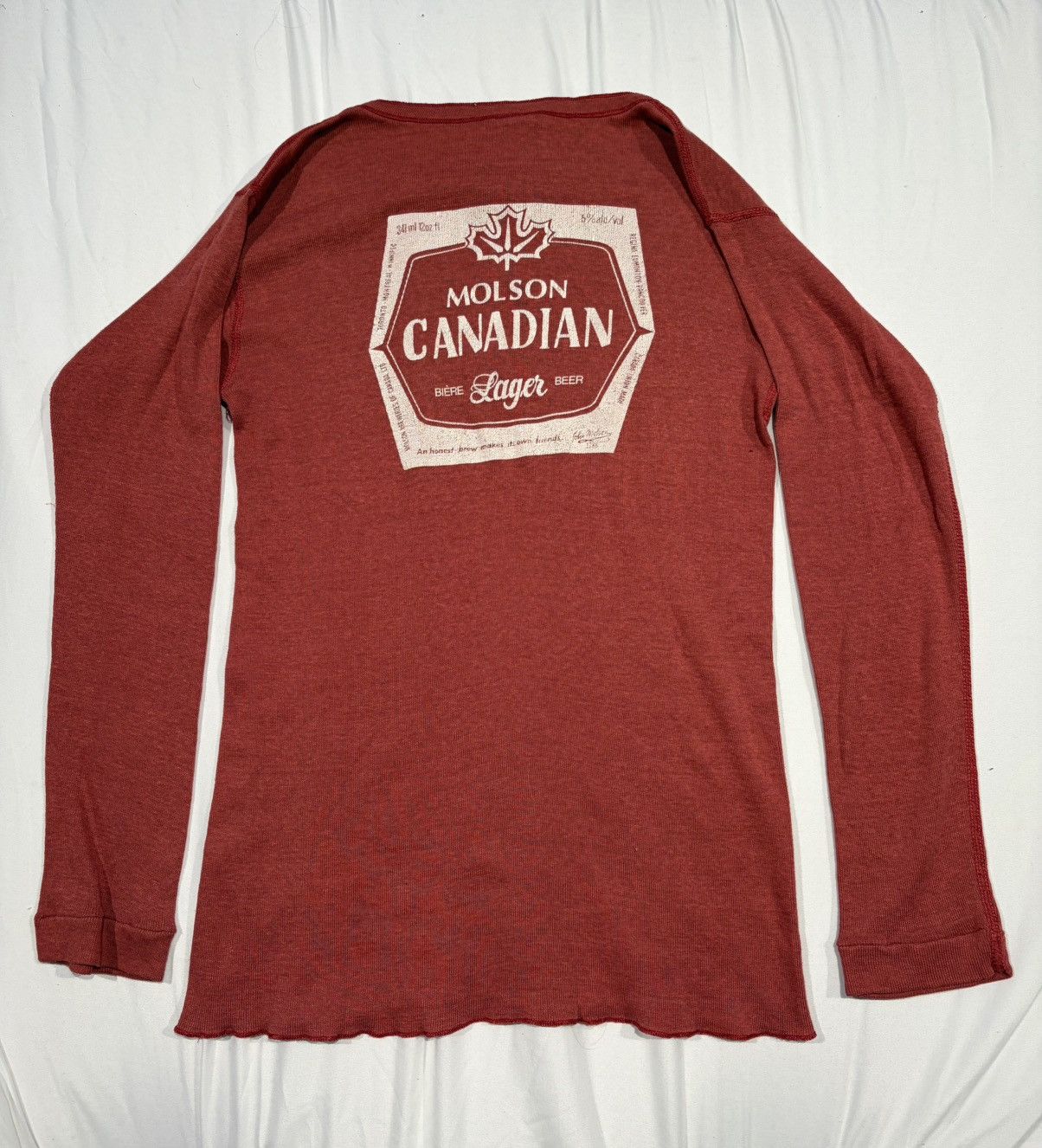 Vintage Vintage Molson Canadian Long sleeve Small Size US S / EU 44-46 / 1 - 2 Thumbnail