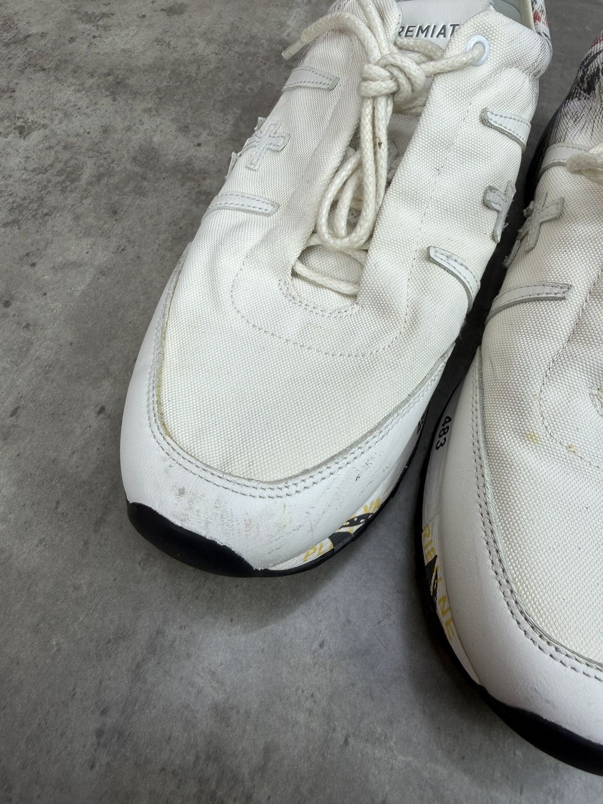 Premiata Premiata Low Top Sneakers White Size 40 Size US 7 / EU 40 - 11 Thumbnail