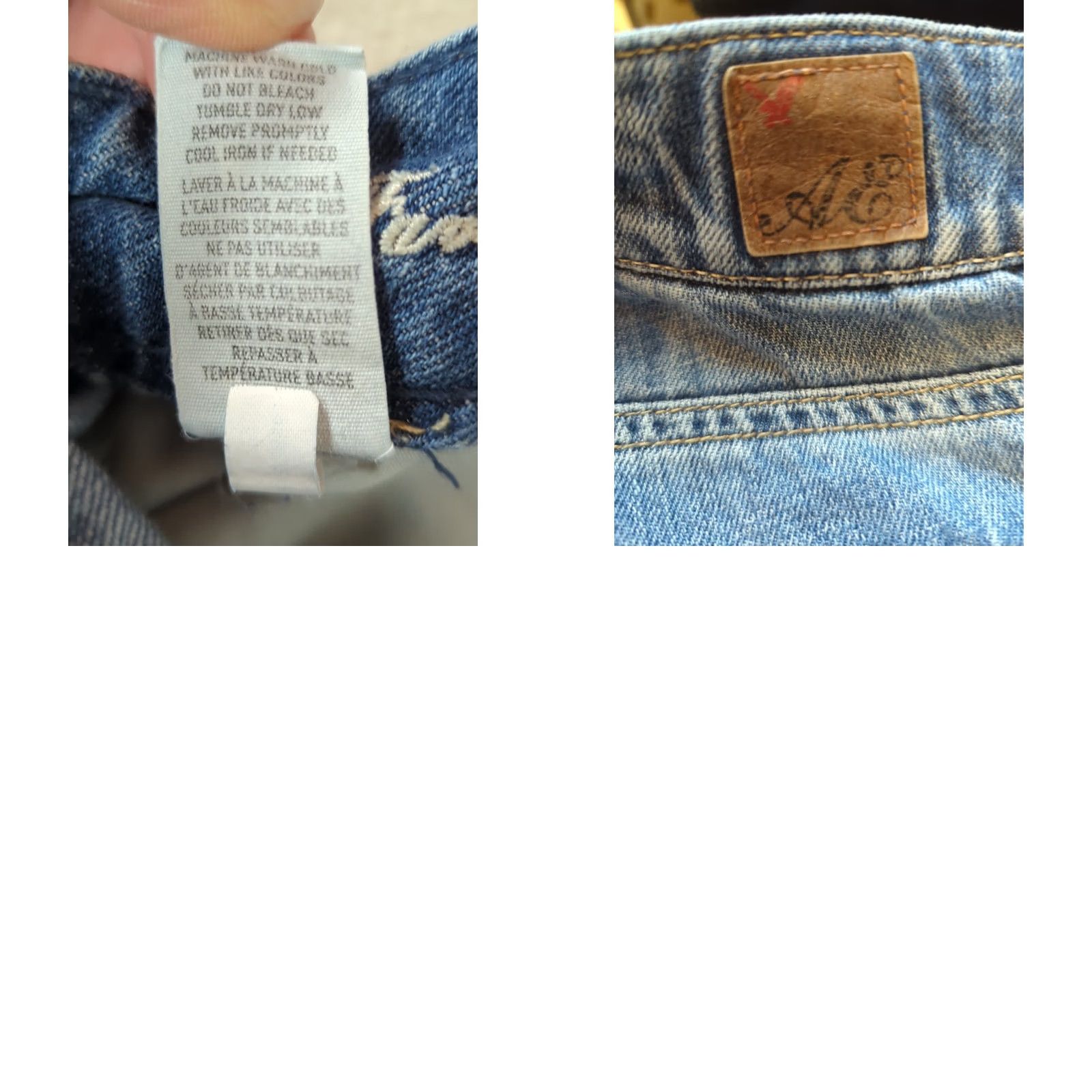 American Eagle Outfitters VINTAGE American Eagle Favorite Boyfriend Jeans Size 34" / US 12 / IT 48 - 11 Thumbnail