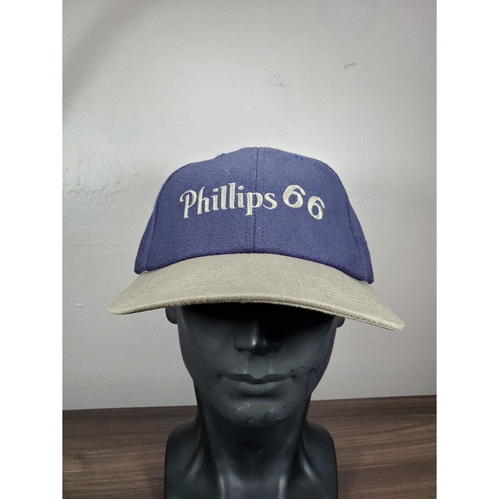 NASCAR × Vintage Phillips 66 Hat Snapback Cap Two Tone Oil Racing Farm Ag Size ONE SIZE - 2 Thumbnail