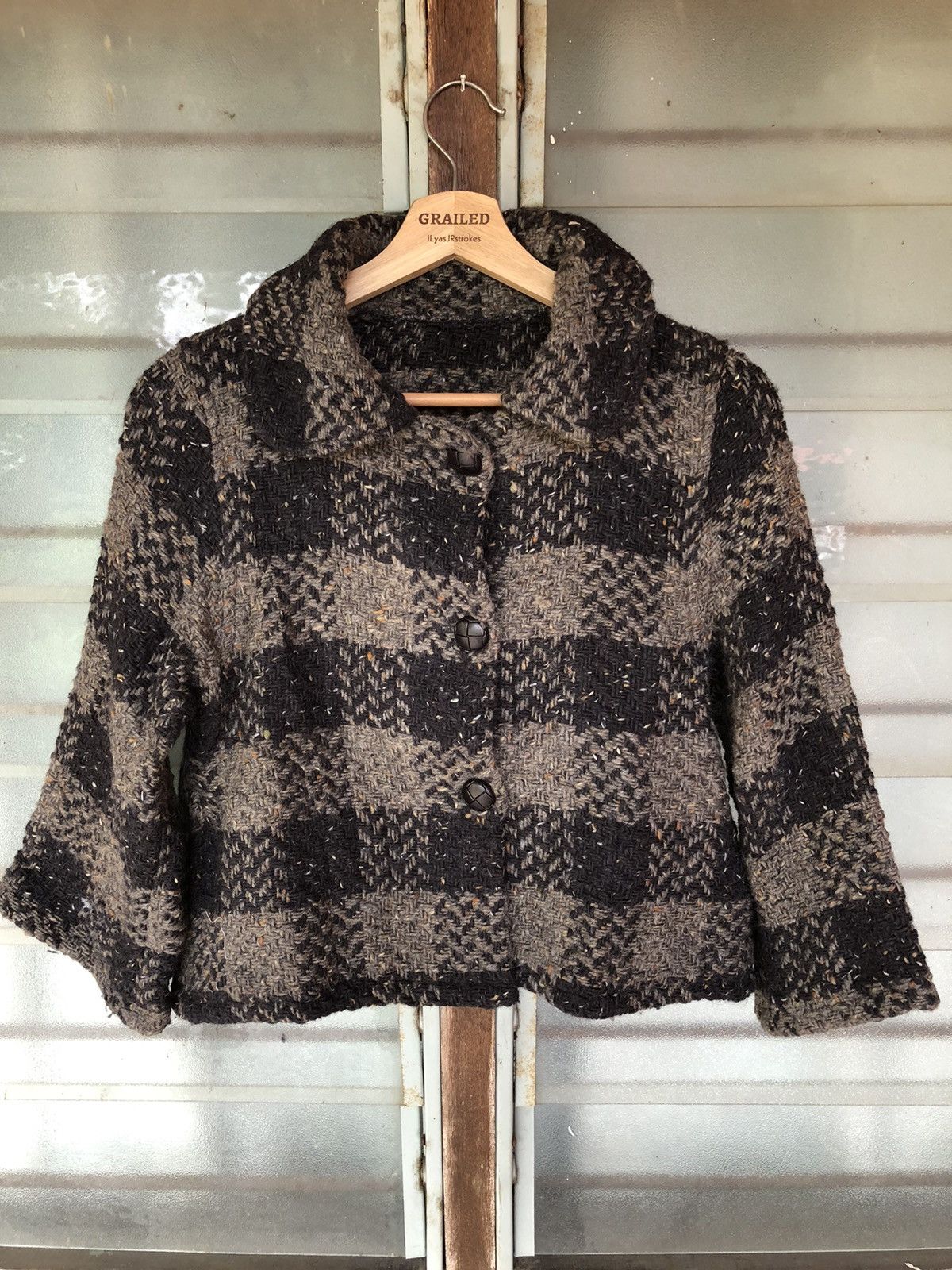 Vintage Vintage Branigan Weavers Wool Coat Emma Size S / US 4 / IT 40 - 1 Thumbnail