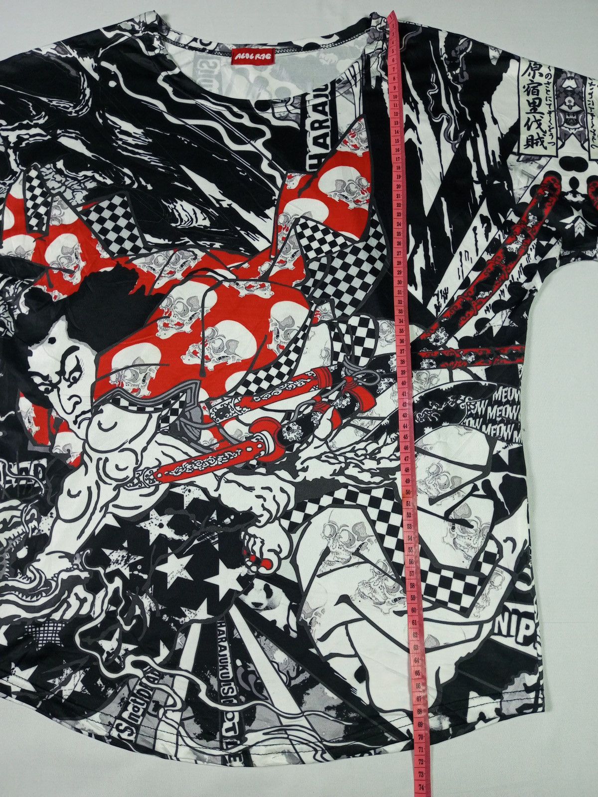 20471120 × Beauty Beast × KMRii Japanese Gothic Samurai AOP Sukajan Style Size US L / EU 52-54 / 3 - 6 Thumbnail