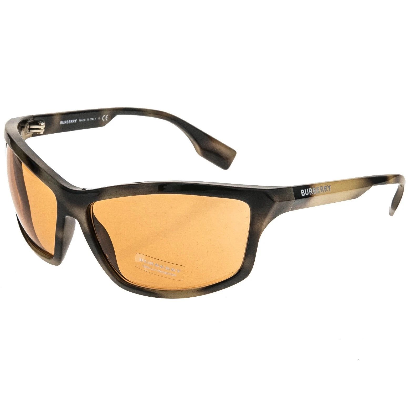 Burberry BURBERRY BE4297 4297 Wrap Mask Spotted Beige Orange Size ONE SIZE - 8 Thumbnail