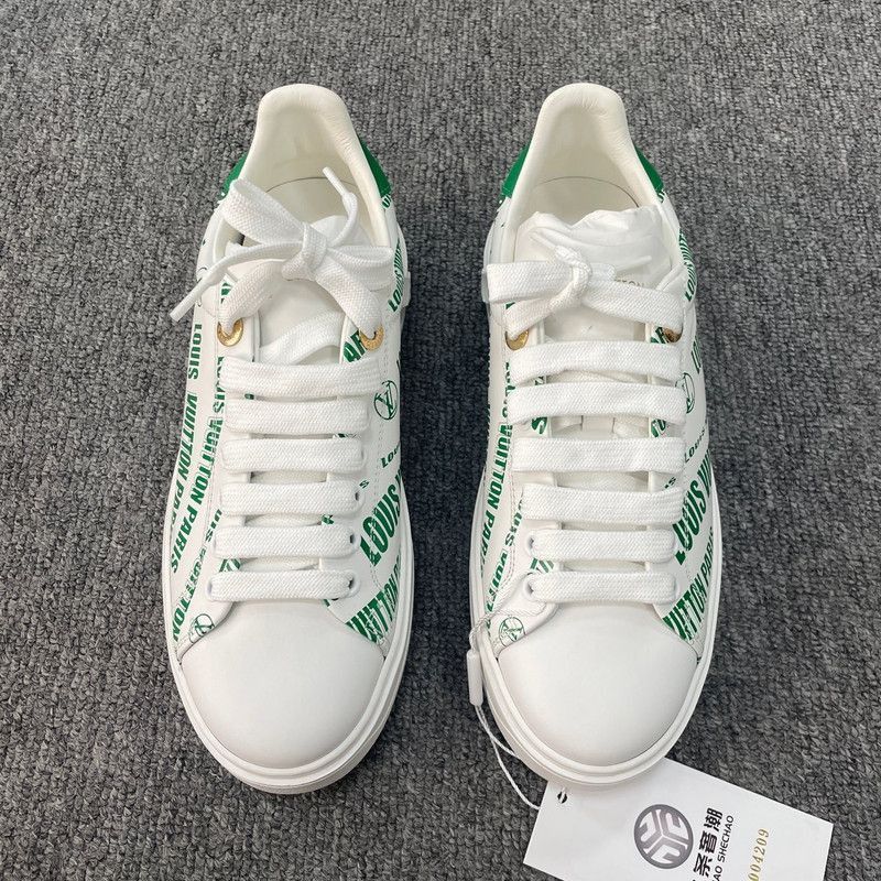 Louis Vuitton Louis Vuitton Time Out Stylish Low-Top Sneakers Size US 8 / IT 38 - 2 Thumbnail
