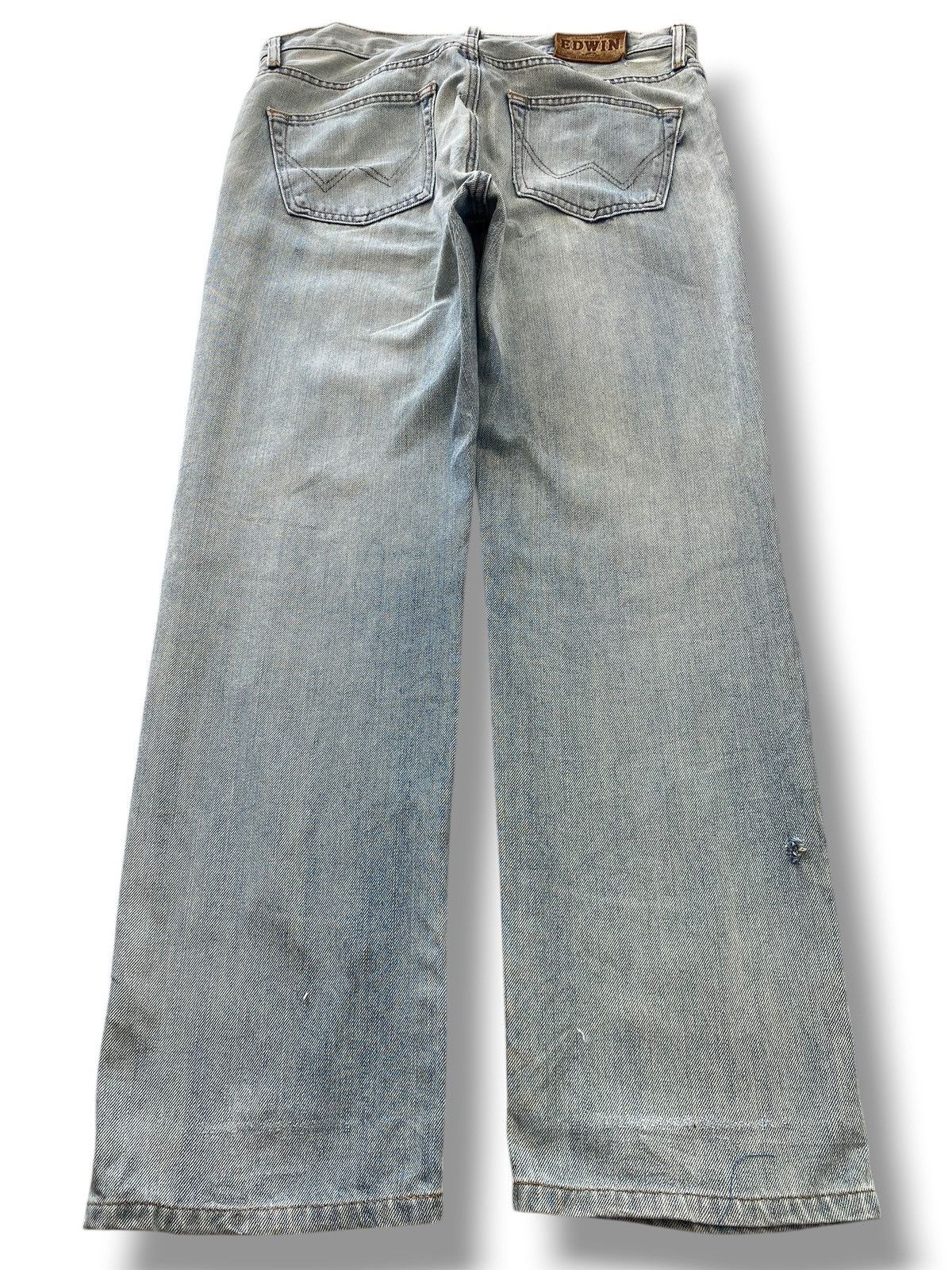 Edwin Edwin Acid Wash Jeans Style Straight Leg Size US 34 / EU 50 - 3 Thumbnail