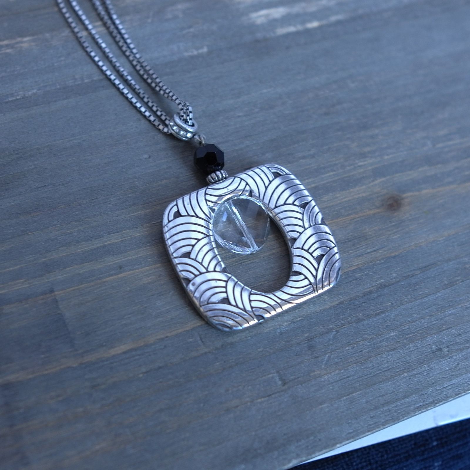 Brighton Brighton Jazz Age Pendant Necklace Two Strand Chain Size ONE SIZE - 1 Thumbnail
