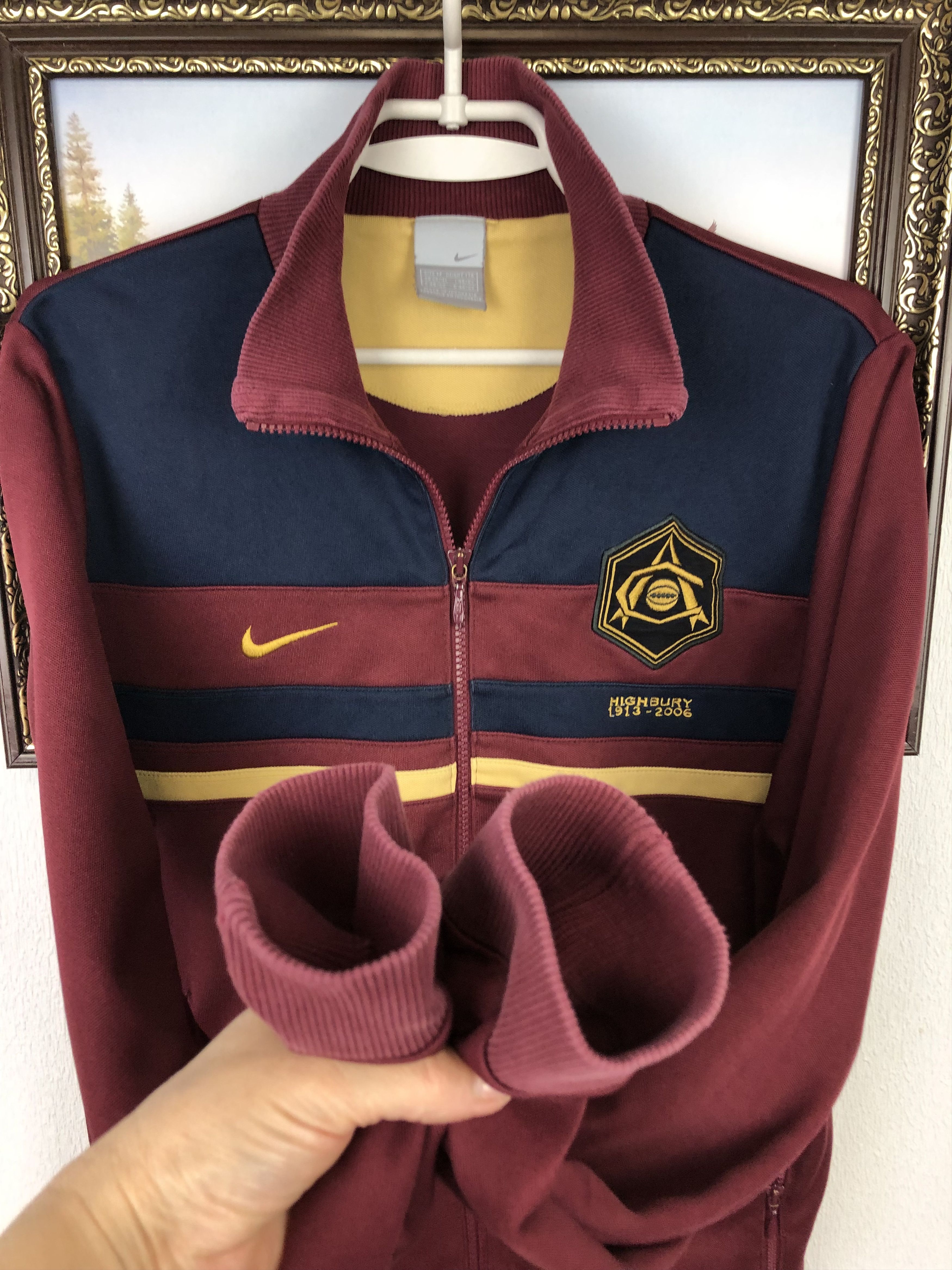 Nike Vintage Nike Arsenal Highbury 2006 Jacket Legend Track Hype Size US M / EU 48-50 / 2 - 8 Thumbnail