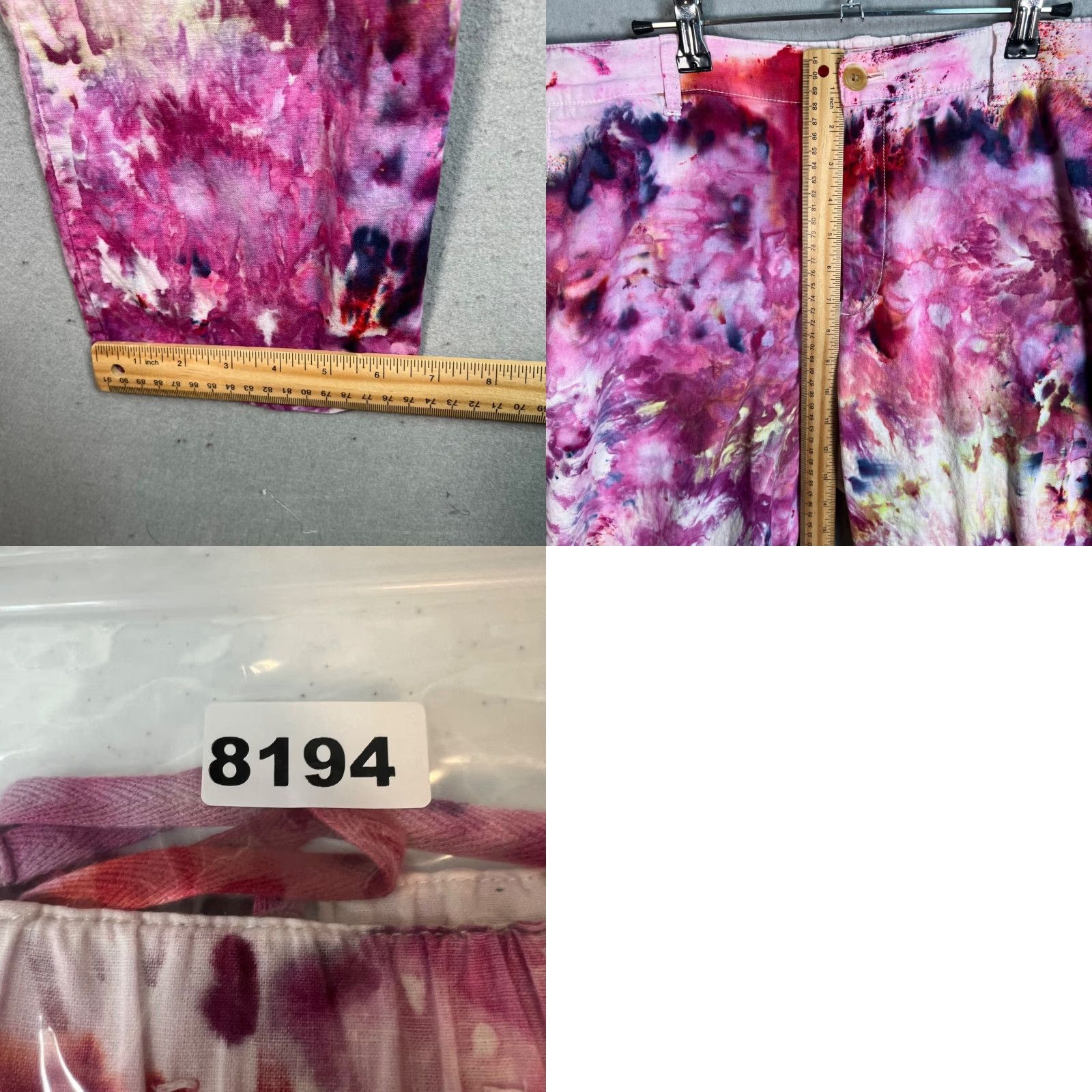 Uniqlo Uniqlo Pants Womens XL Pink Cotton Linen Blend Straight Leg Casual Size 40" / US 18 - 8 Thumbnail