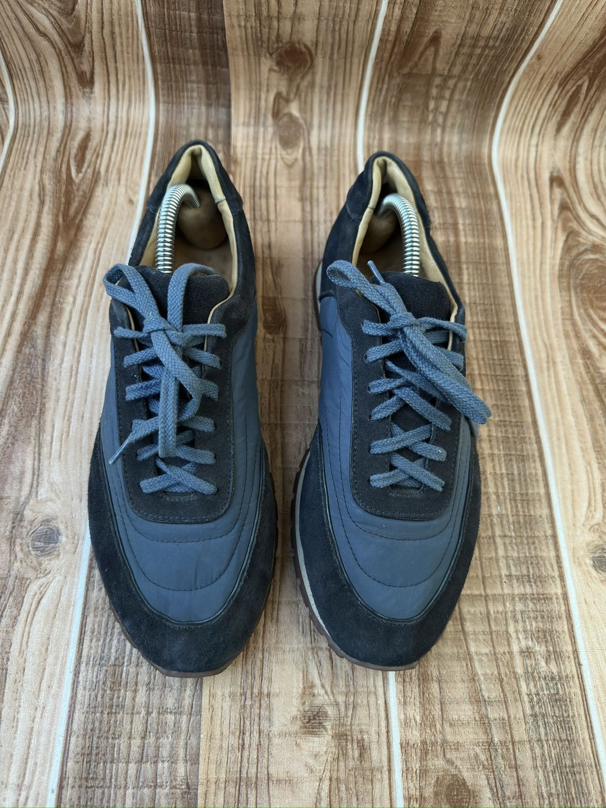 Loro Piana Loro Piana Blue Suede Weekend Walk Low top Sneaks Size US 7 / EU 40 - 3 Thumbnail