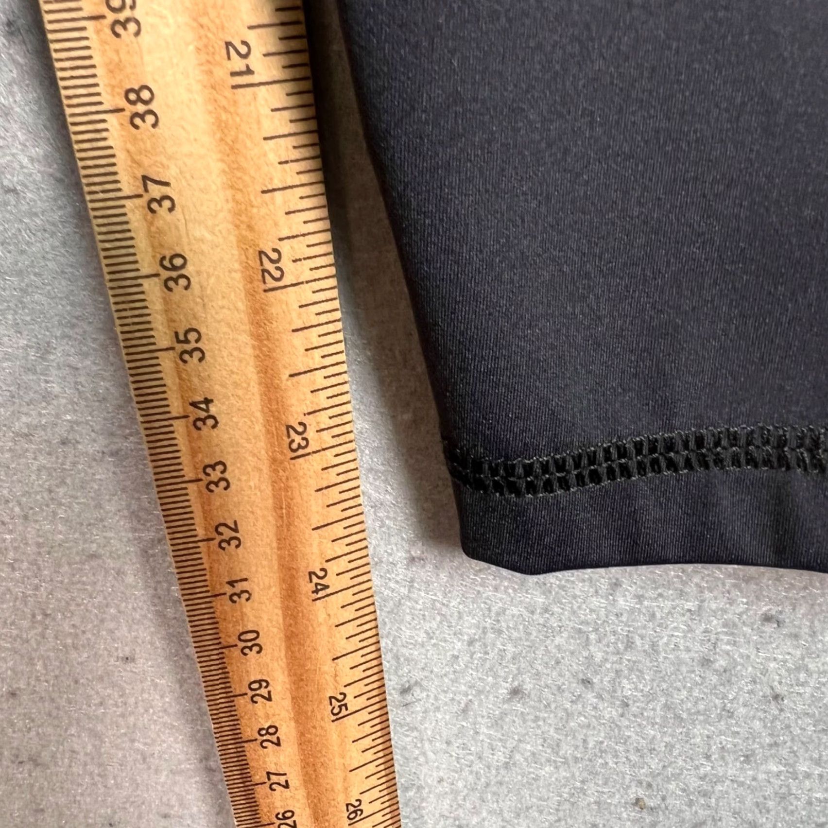 Vintage ALALA Leggings Black Womens Medium Size M Athletic Skinny Ankle Yoga Stretch Activewear Size 32" / US 10 / IT 46 - 7 Thumbnail