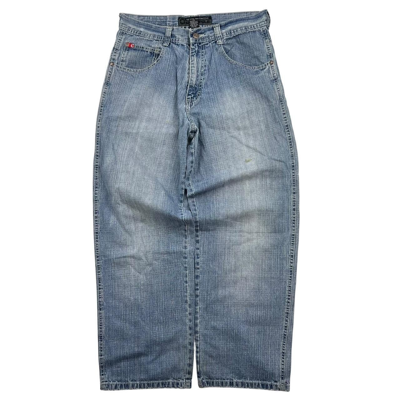 Southpole Vintage Baggy Light Wash Blue Southpole Jeans - Waist: 32” Size US 32 / EU 48 - 2 Thumbnail