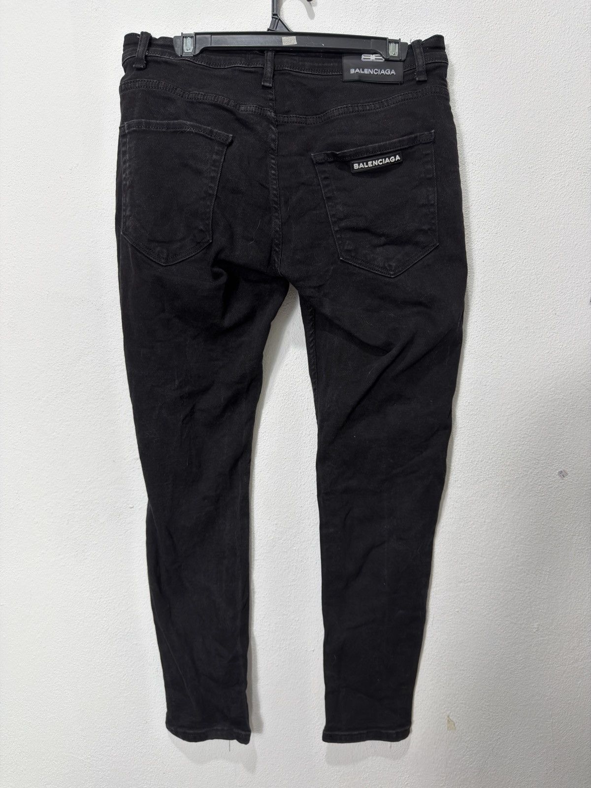 Balenciaga Balenciaga Black Jean Denim Size US 32 / EU 48 - 4 Thumbnail