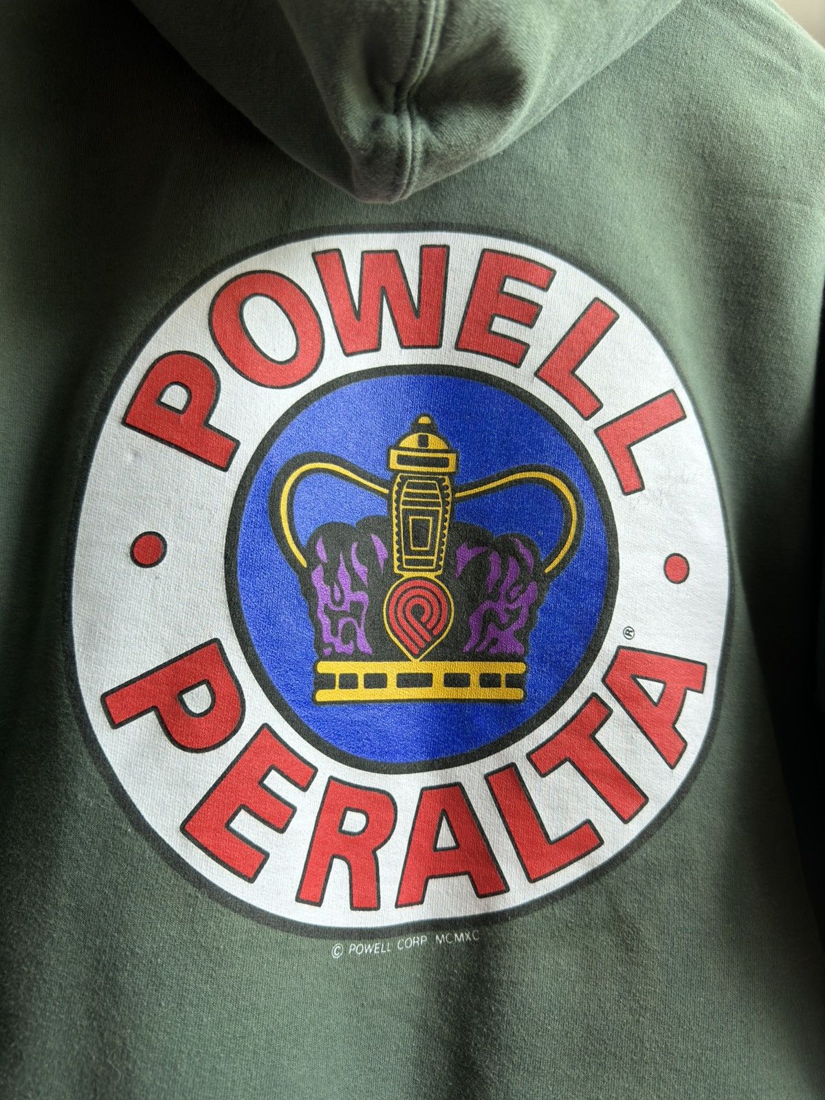 Powell Peralta Vintage 2000 Powell Peralta "Supreme" Washed Hoodie Size US M / EU 48-50 / 2 - 3 Thumbnail