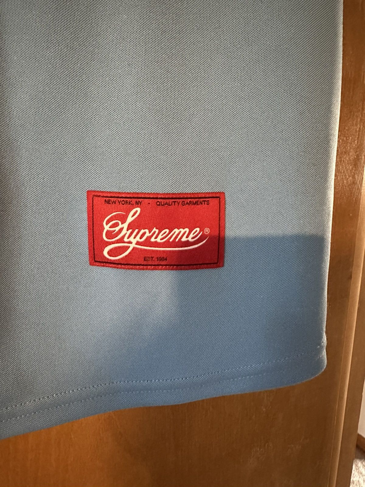 Supreme 2021 Supreme Don’t Hate Jersey Red/Blue Size US M / EU 48-50 / 2 - 3 Thumbnail