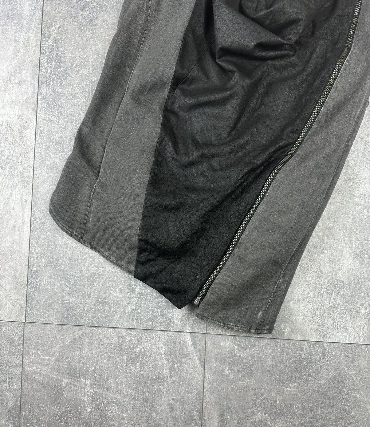 Helmut Lang Helmut Lang Swing Neck Zipper Vest Jacket Asymmetric Size XS / US 0-2 / IT 36-38 - 5 Thumbnail