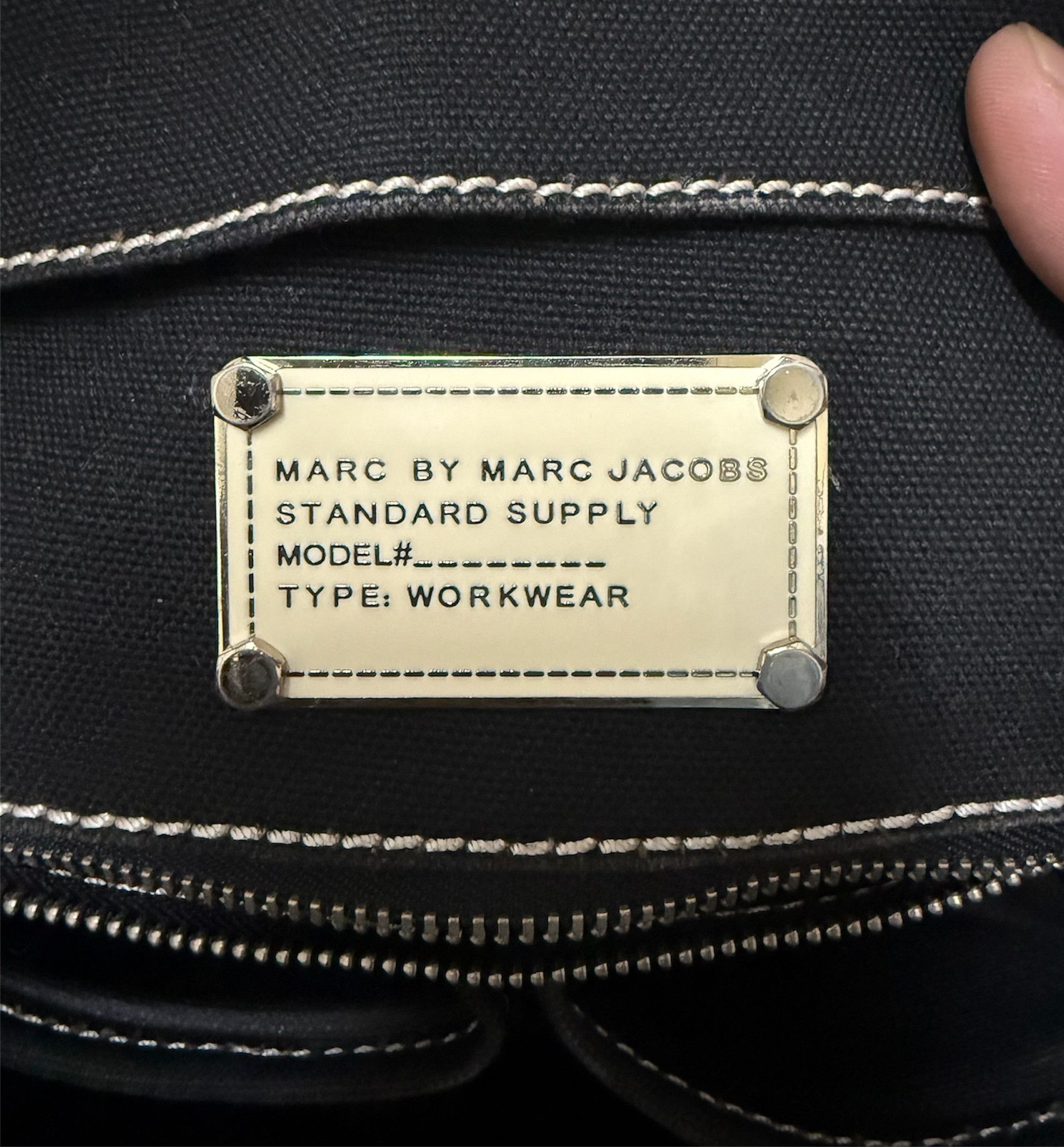 Marc by Marc Jacobs Marc By Marc Jacobs Denim Tote Bag Size ONE SIZE - 16 Thumbnail