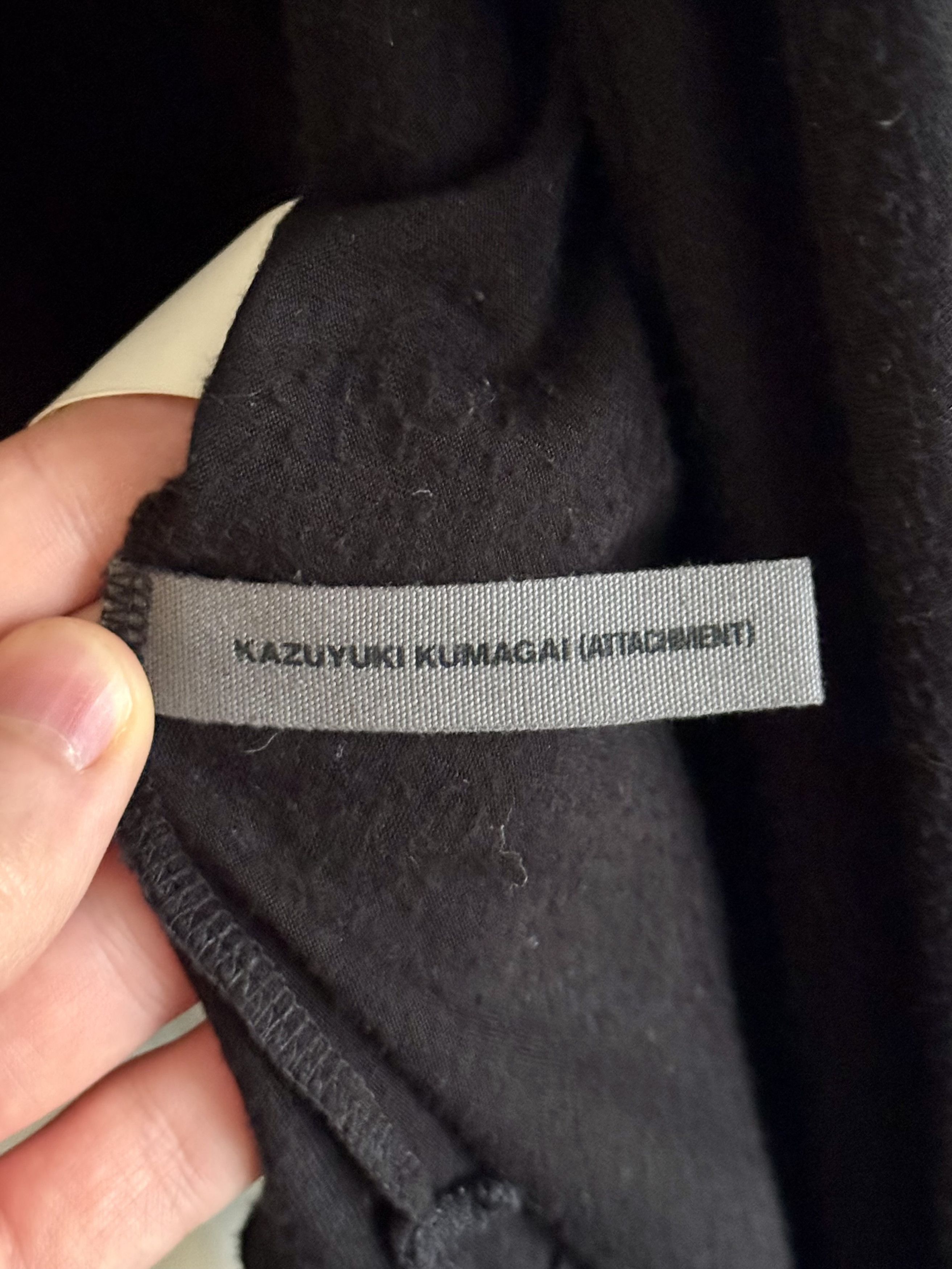 Kazuyuki Kumagai Attachment Transformable Draped Wrap Cardigan, KAZUYUKI KUMAGAI Size US S / EU 44-46 / 1 - 7 Thumbnail