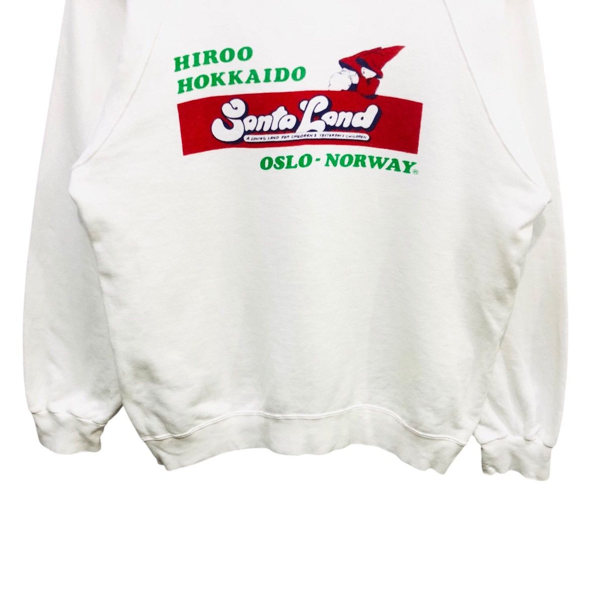 Vintage Vintage santa land christmas sweatshirt extremely rare Size US S / EU 44-46 / 1 - 3 Thumbnail
