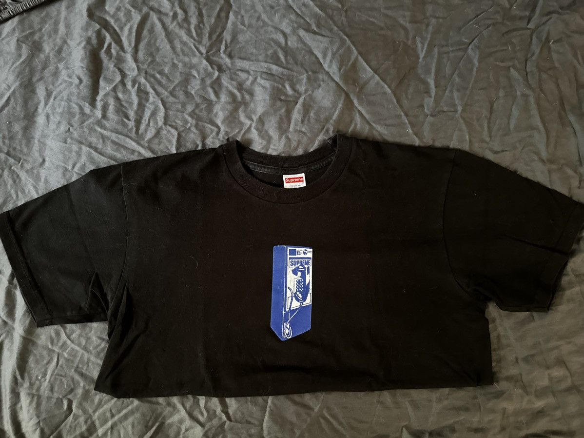 Supreme Supreme Payphone Tee Size US M / EU 48-50 / 2 - 1 Thumbnail