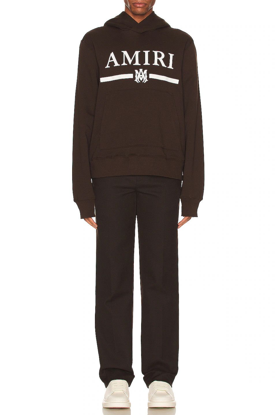 Amiri o1gr1nt1124 Ma Bar Hoodie in Brown Size US XS / EU 42 / 0 - 5 Thumbnail