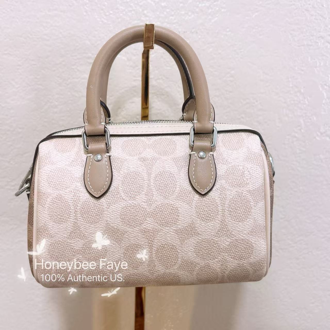 Coach Mini Rowan Crossbody Bag In Blocked Signature Canvas CW330 Size ONE SIZE - 2 Thumbnail