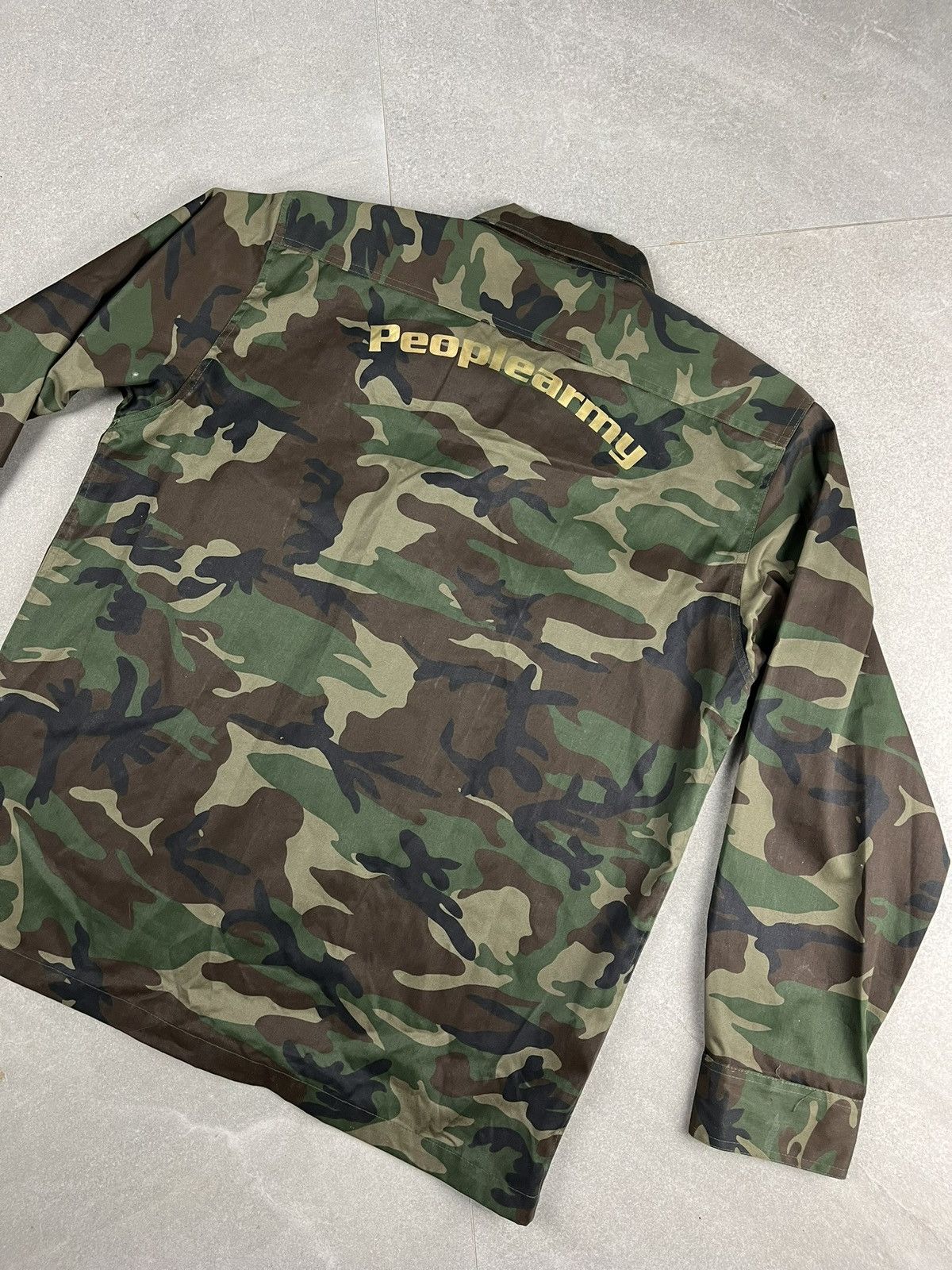 Vintage U.S.M.C. Shirt / SURVIVAL M-94 camouflage military jacket Size US XL / EU 56 / 4 - 5 Thumbnail