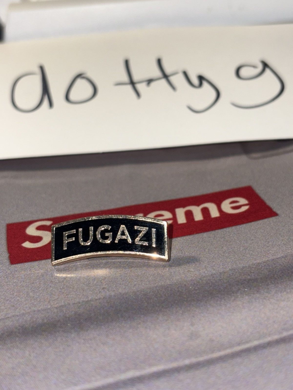Supreme Supreme Fugazi Pin Size ONE SIZE - 1 Thumbnail