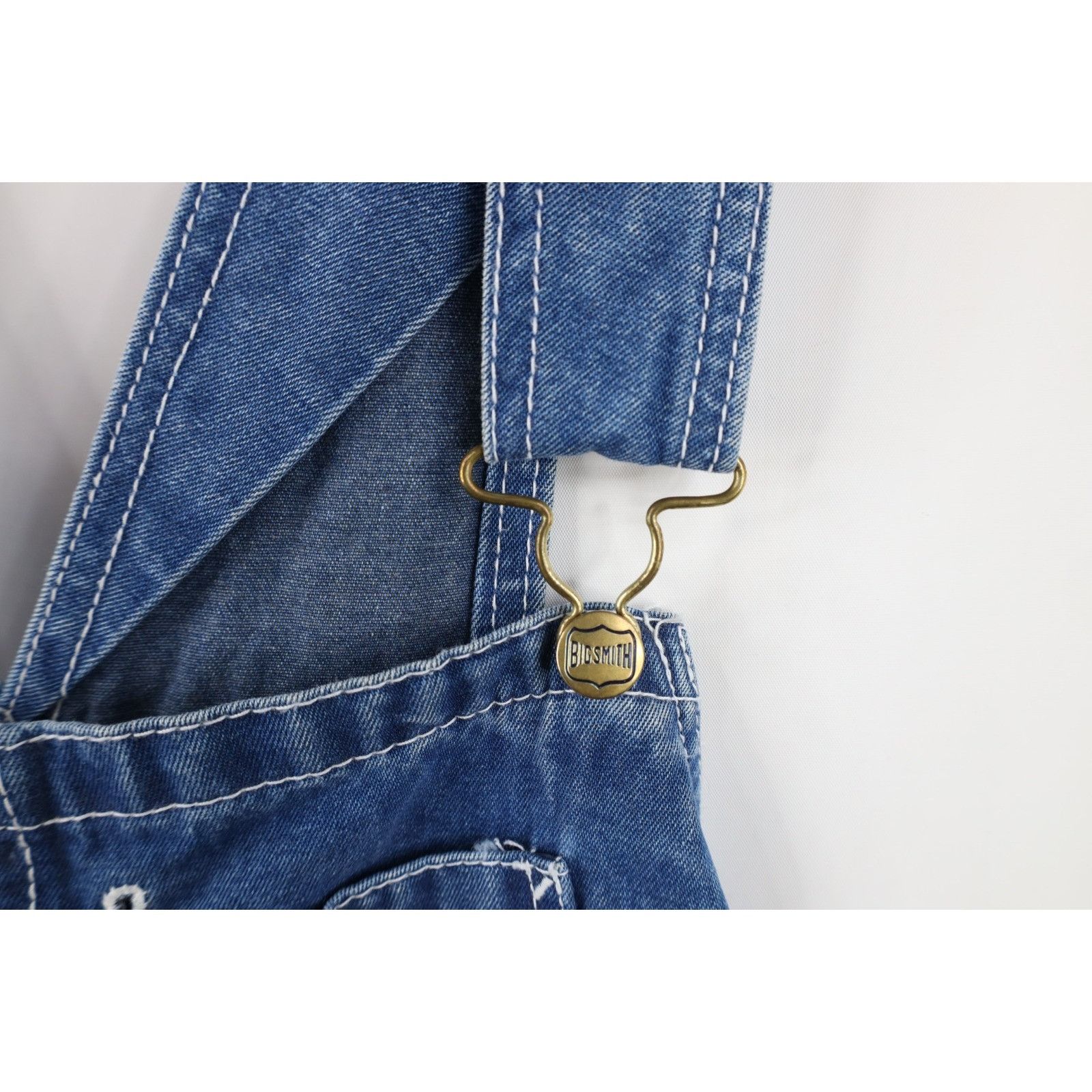 Vintage Vintage 90s Streetwear Distressed Wide Leg Denim Overalls Size US 44 / EU 60 - 13 Thumbnail