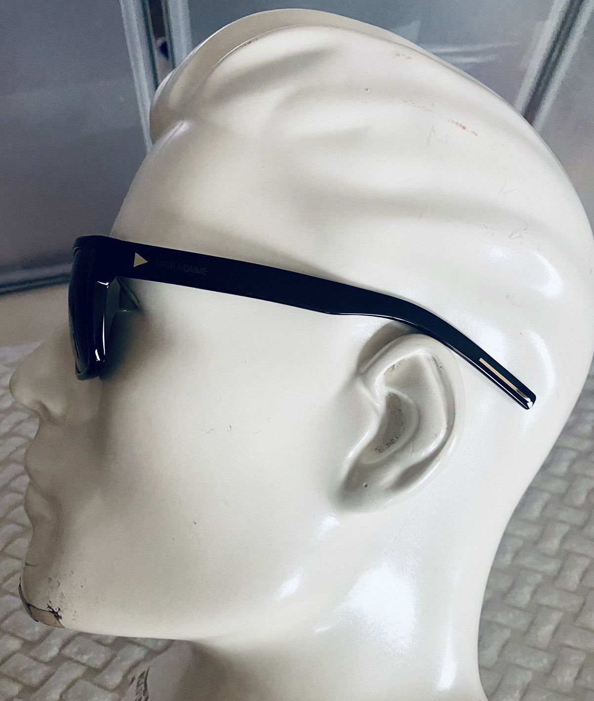 Dior Dior 🇮🇹 Homme black tie 104S Noir square sunglasses NEW Size ONE SIZE - 11 Thumbnail