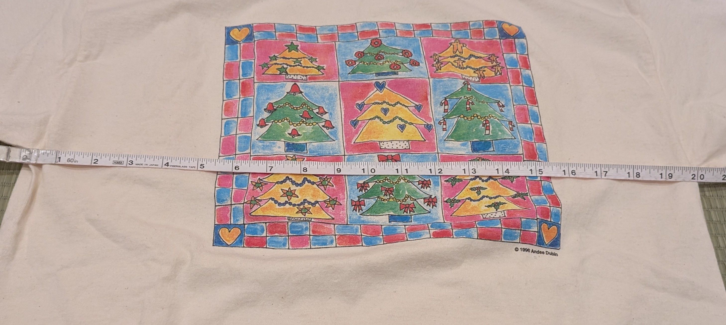 Other Vintage 1996 Plant the Earth Christmas Tree T-shirt Size US L / EU 52-54 / 3 - 4 Thumbnail