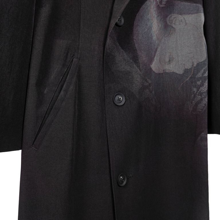 Yohji Yamamoto Yohji Yamamoto Pour Homme - Snake Woman Print Dress Size US L / EU 52-54 / 3 - 4 Thumbnail