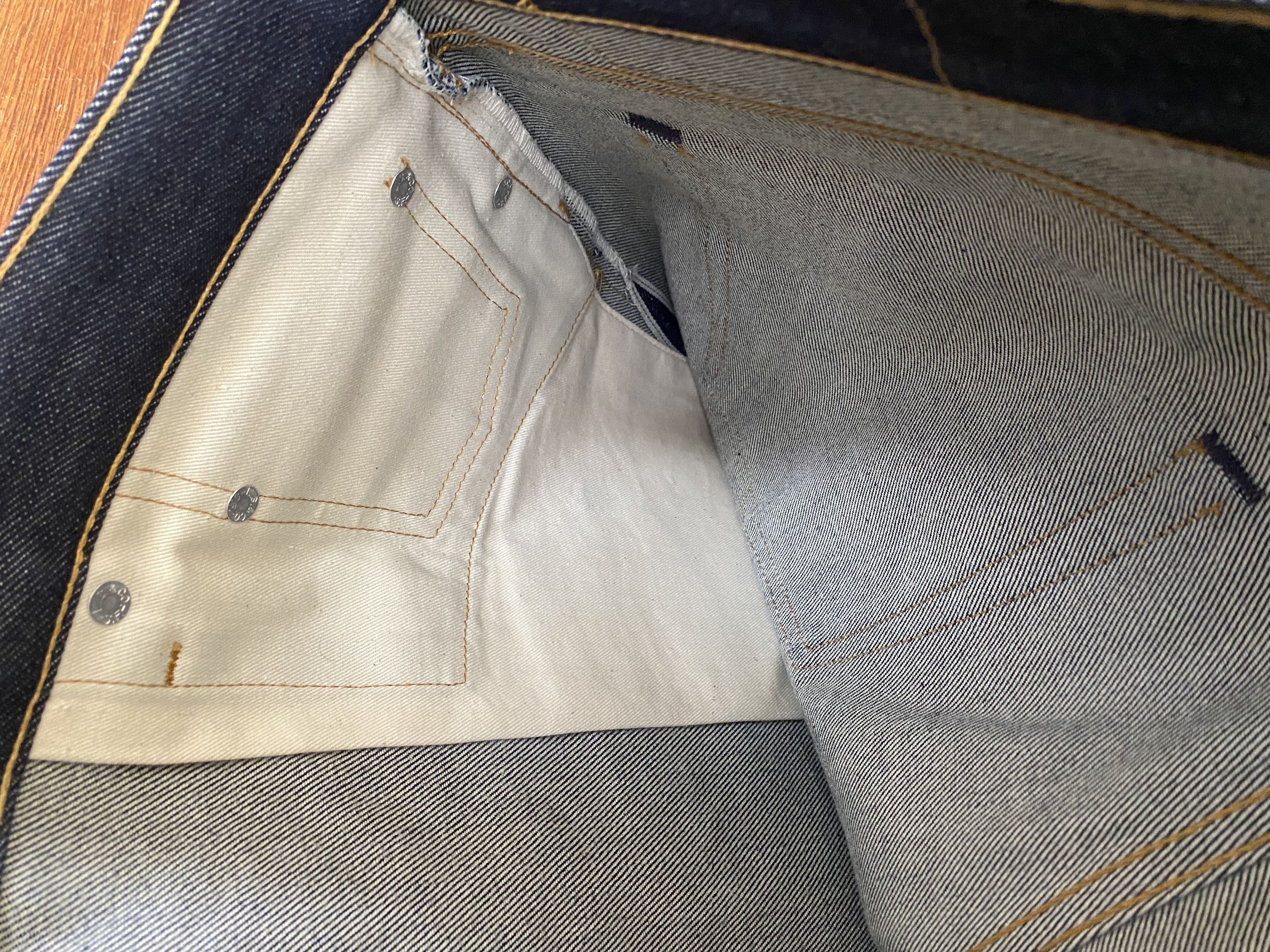 Levi's × Levi's Vintage Clothing × Vintage 1954 501® Original Fit Selvedge Men's Jeans Size US 36 / EU 52 - 12 Thumbnail