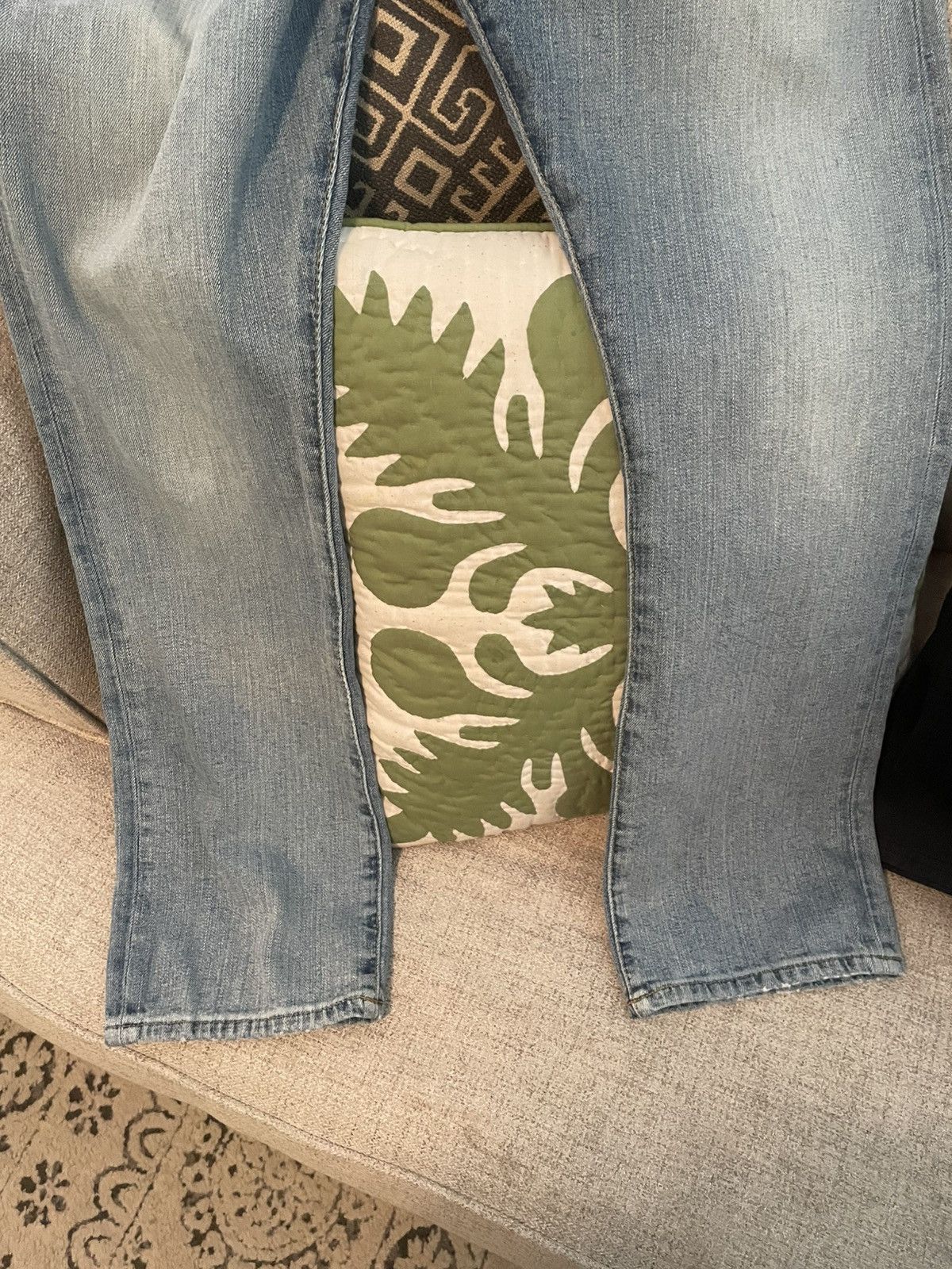 Polo Ralph Lauren 5 pocket washed denim Size US 35 - 8 Thumbnail