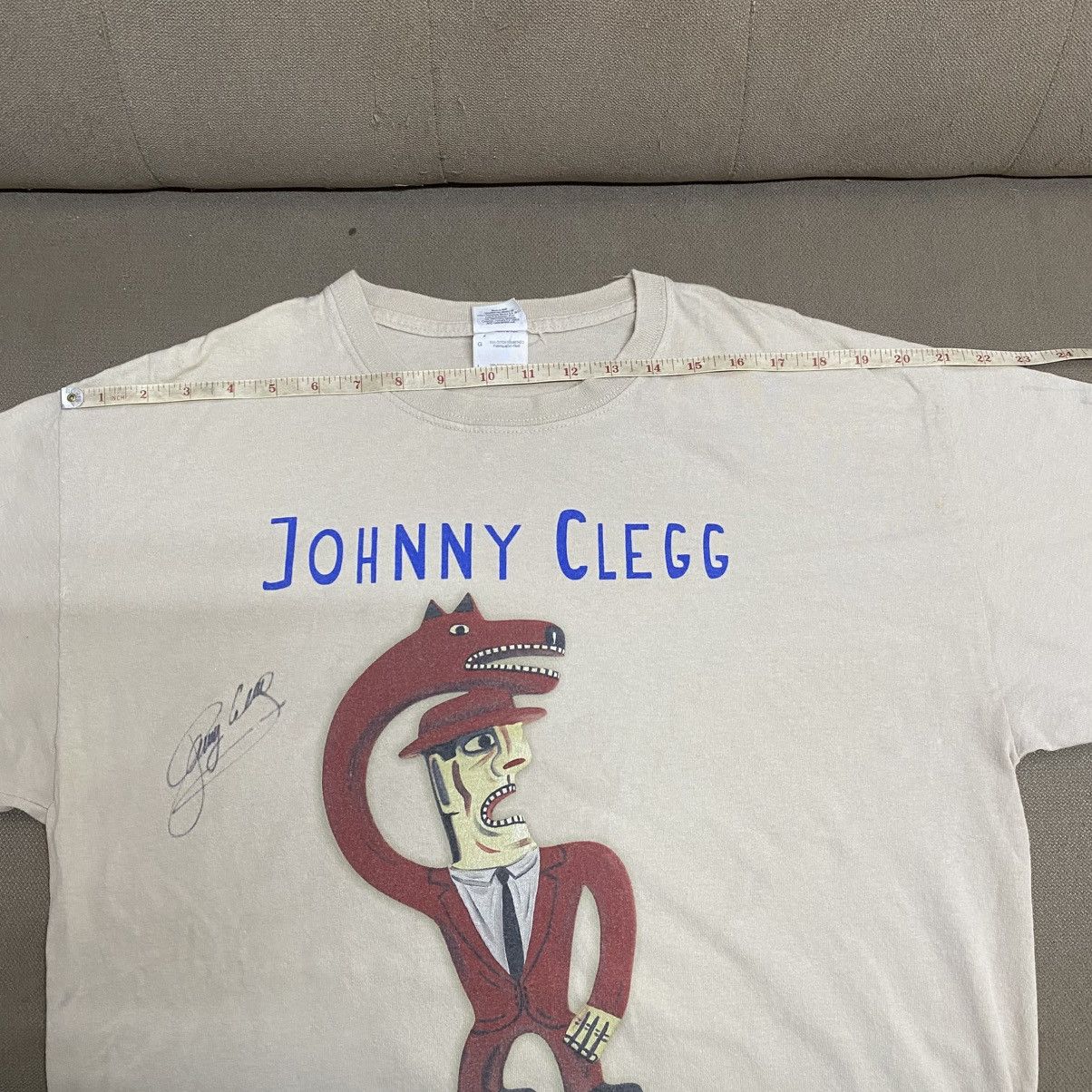 Band Tees VINTAGE JOHNNY CLEGG HUMAN TOUR 2011 Size US L / EU 52-54 / 3 - 7 Thumbnail