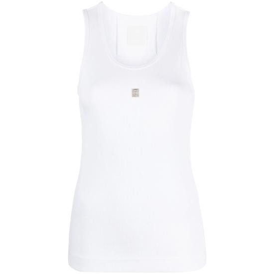 Givenchy GIVENCHY Women Tops BW70CH3YHY 100 WHITE Size XS / US 0-2 / IT 36-38 - 1 Thumbnail
