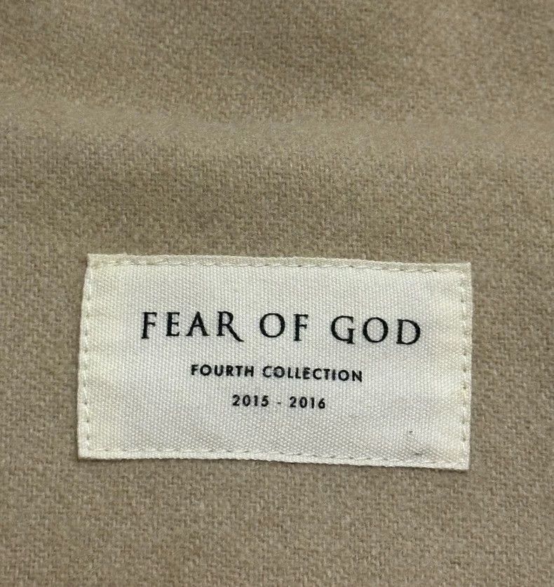 Fear of God Fear of God Khaki wool half-sleeved coat Size US S / EU 44-46 / 1 - 2 Thumbnail
