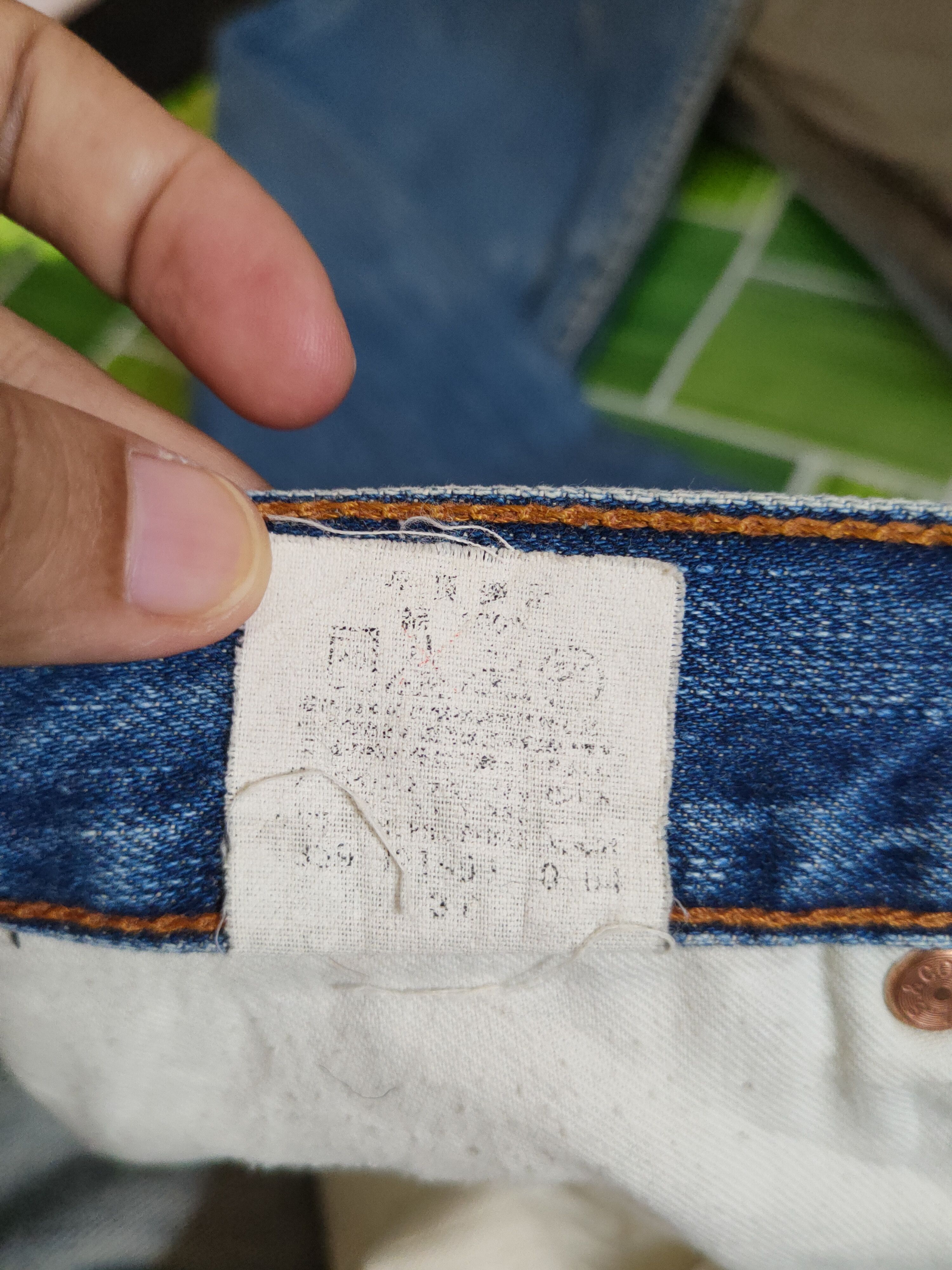 Levi's 502 Levi's vintage faded Blue distressed ripped Denim #S1412 Size US 28 / EU 44 - 19 Thumbnail