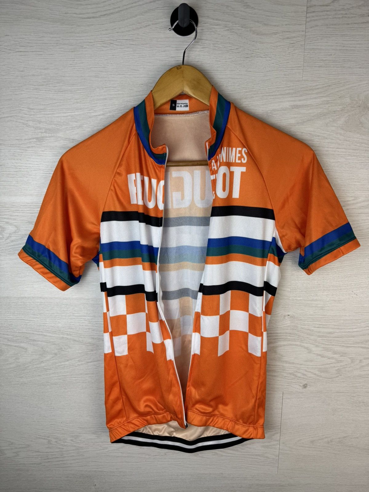 Vintage Peugeot Cycling Jersey Retro Vintage Size US S / EU 44-46 / 1 - 5 Thumbnail