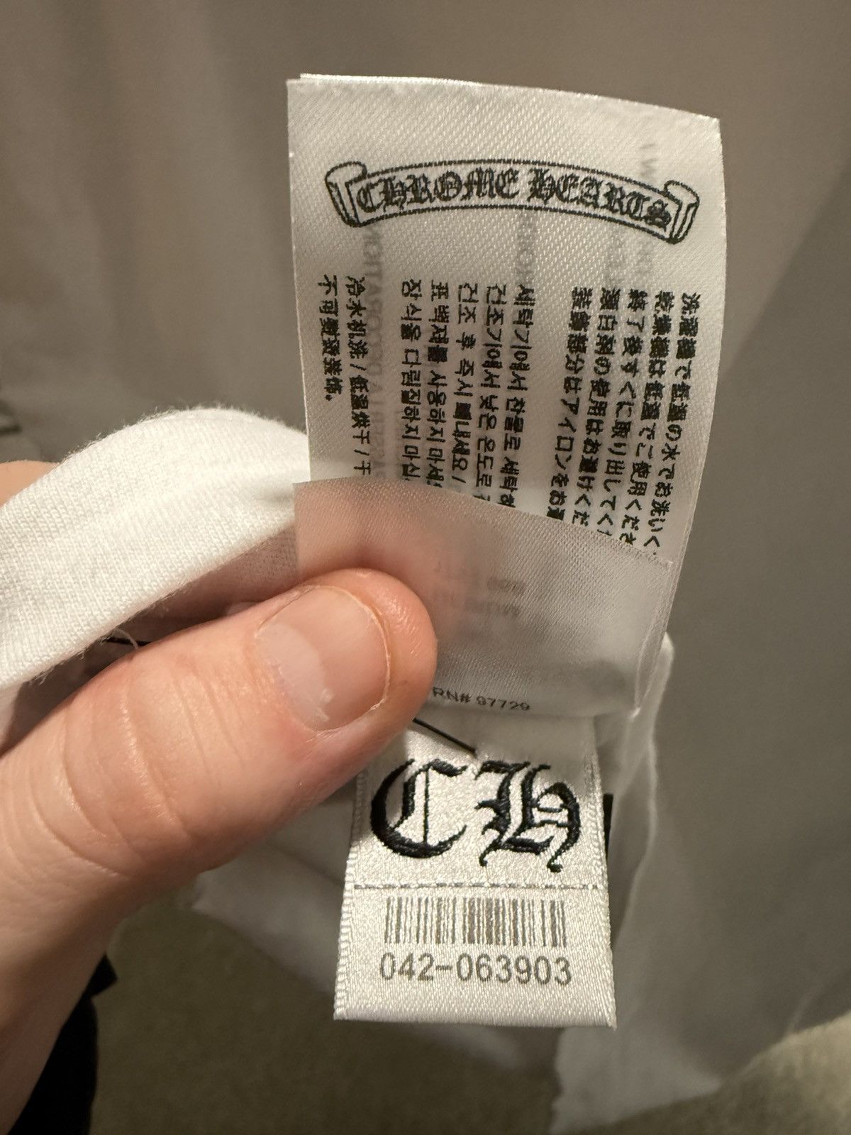 Chrome Hearts Chrome Hearts White Miami Horseshoe S/s Size US M / EU 48-50 / 2 - 6 Thumbnail
